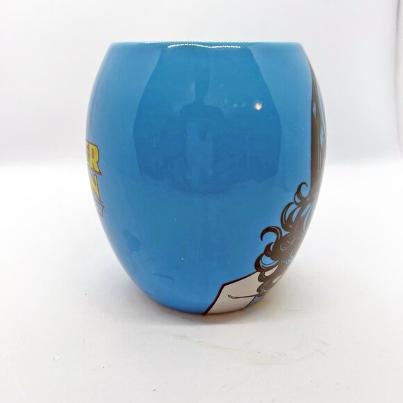 New DC Comics Wonder Woman Oval blue coffee mug - Picture 2 of 8